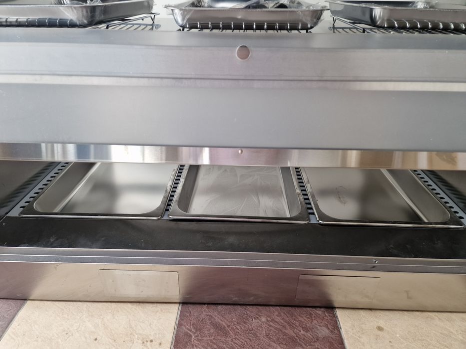 REDUS Vitrina electrica calda uriasa 2 ETAJE tip KFC TRANSPORT GRATUIT