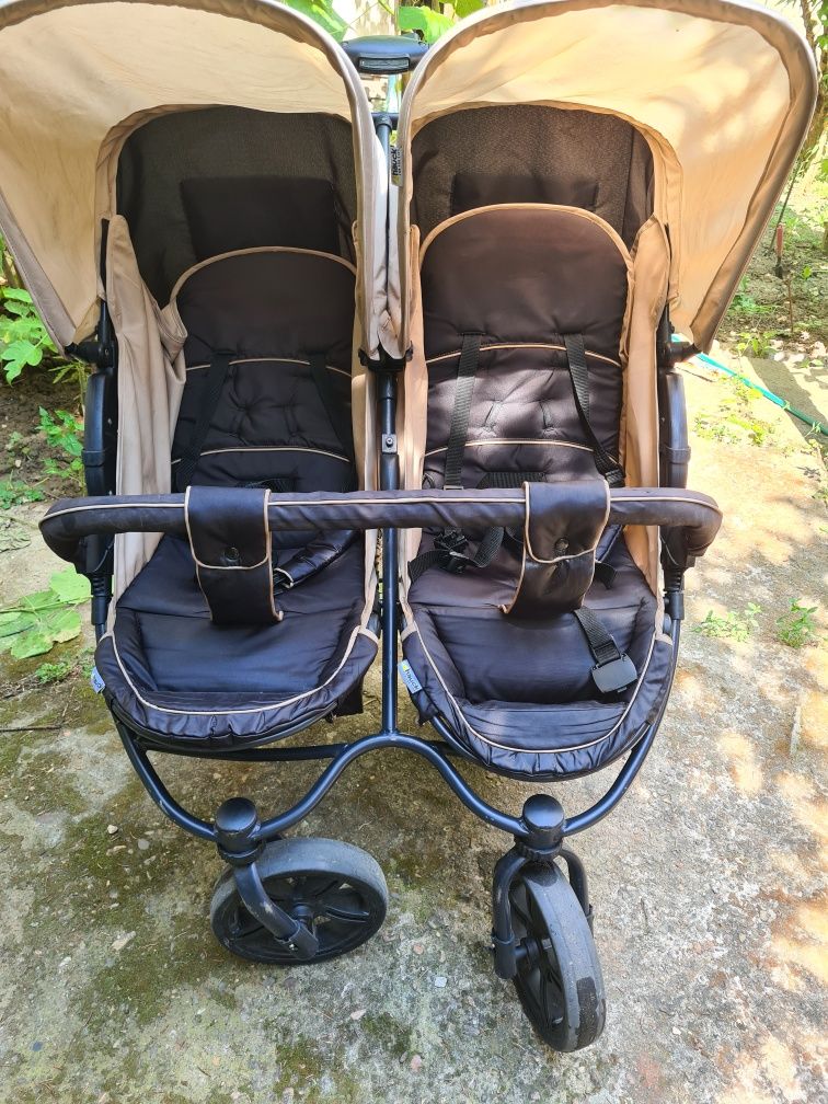 Детска количка, Бебешка количка за близнаци Hauck Roadster Duo