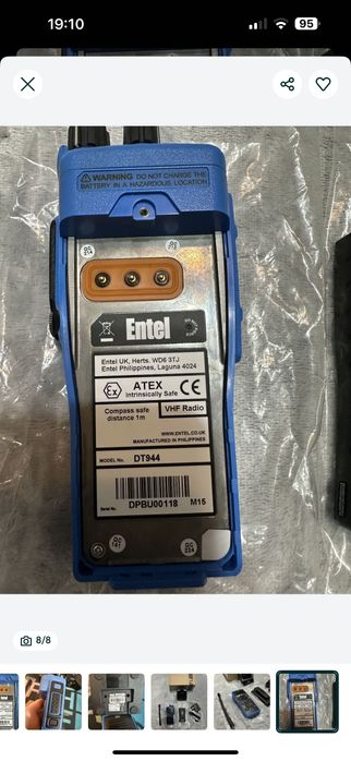 Stație radio Entel dt944 VHF