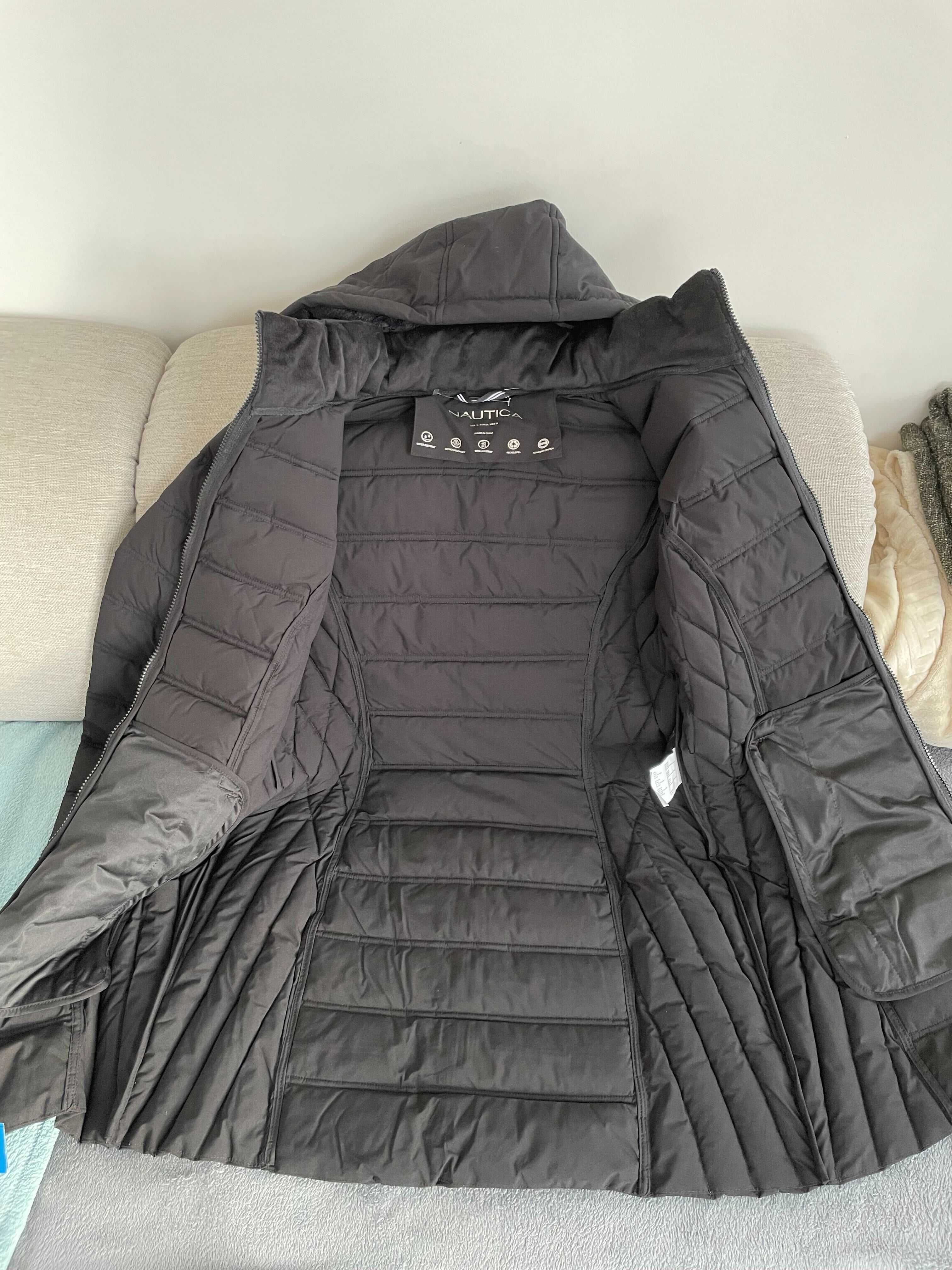 Geaca Nautica, femei, neagra, marimea M, noua