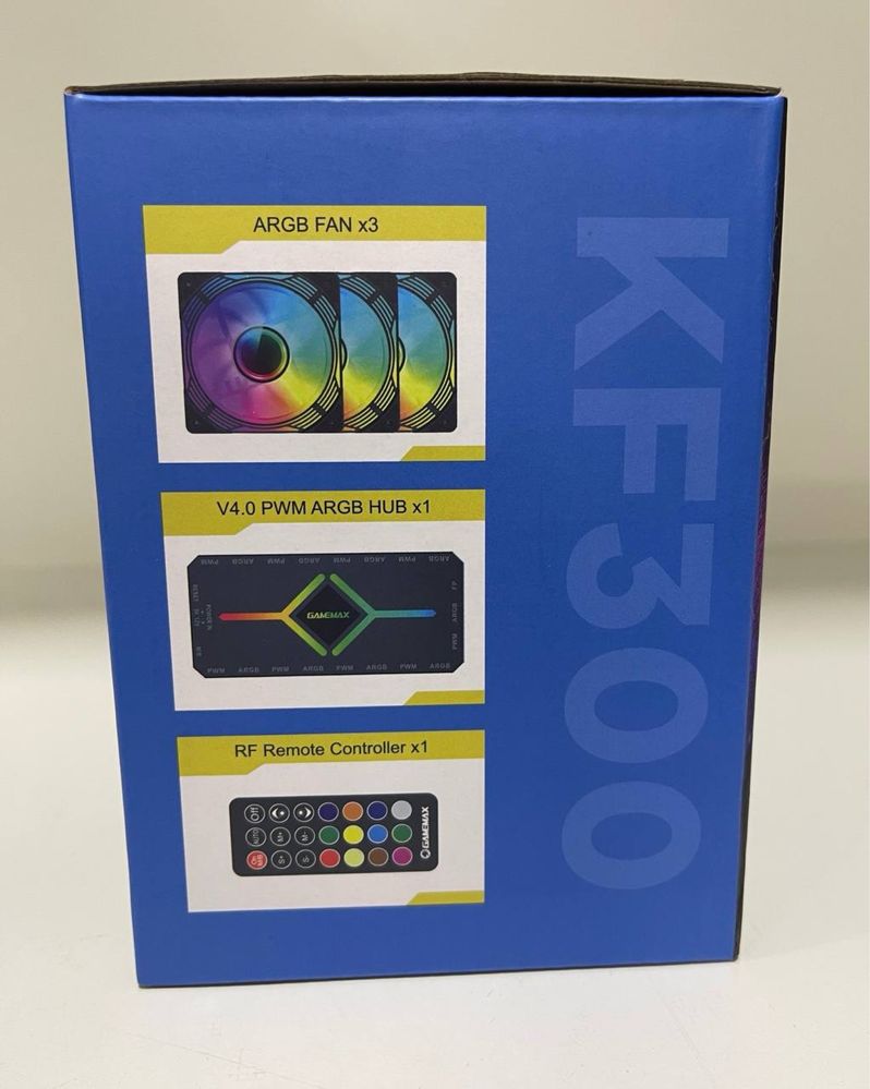 Gamemax KF300 ARGB 3tali Hab Pulti bor