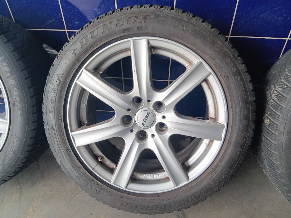 5 x114.3 17 инча джанти + 225/50r17 зимни гуми