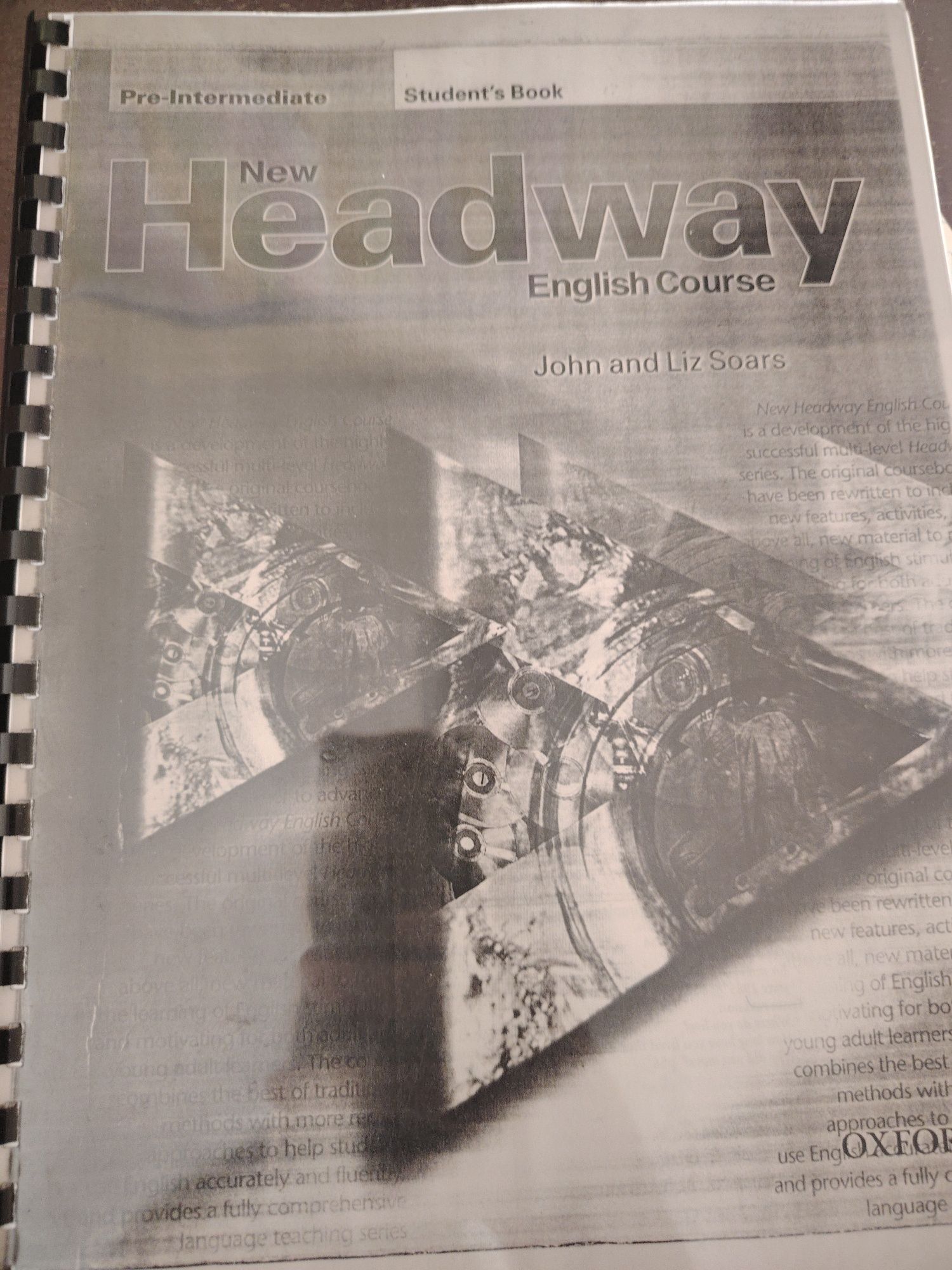 Учебник Headwayy- pre intermediate