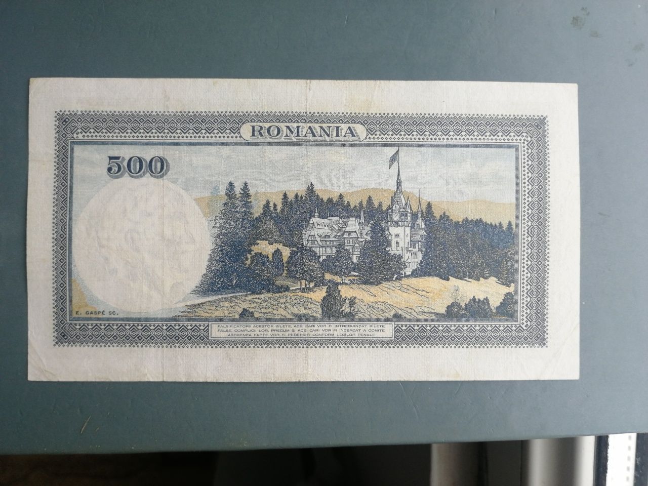 Bancnote 500 lei 1936