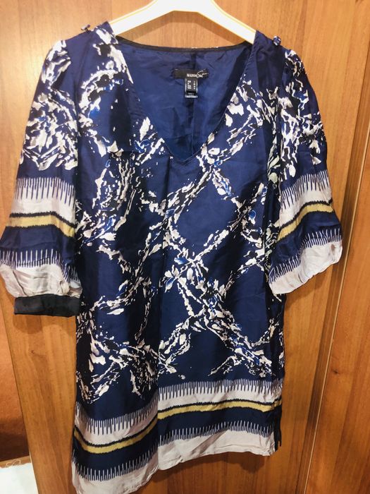 Rochie Mango model versace mărimea M satin