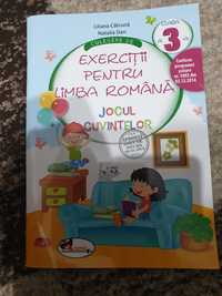 Culegere de exercitii pentru limba romana Jocul cuvintelor cls 3