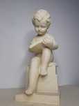 Statuie sculptură semnată vintage