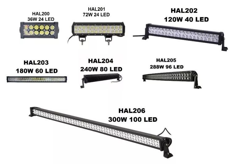 LED Бар от 18W до 729W Нови Лед Барове за АТВ, Джип, 4х4, Offroad !!!