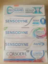 Pastă de dinți Sensodyne, Oral B și Colgate