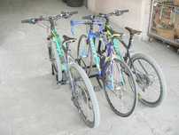 Rastel, pentru 3 biciclete, 90x32x26 cm, Corturi24.ro