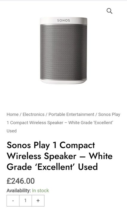 Sonos  The home sound system