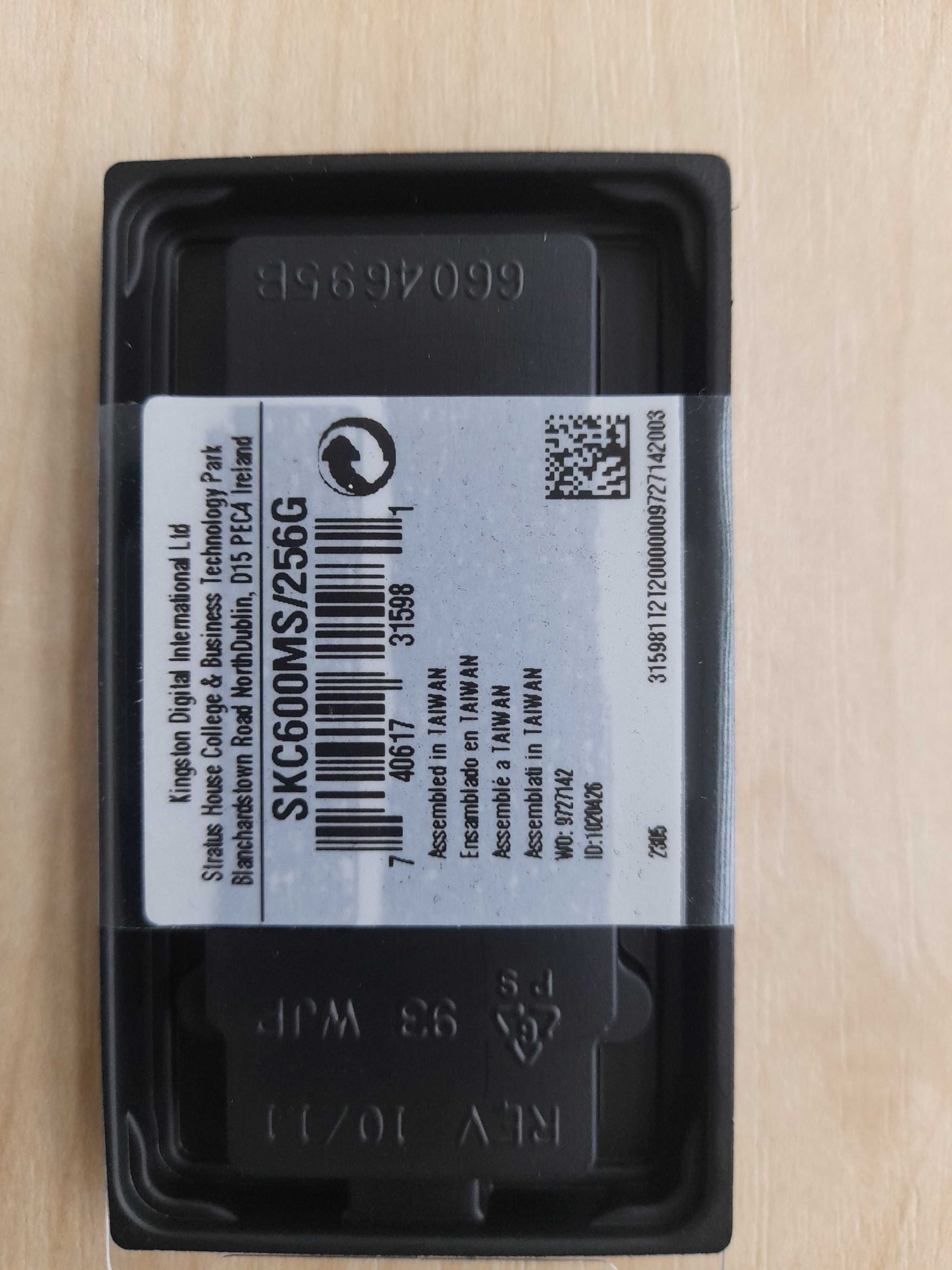 NOU - Hard Disk SSD mSATA, 256 GB, SATA III Kingston KC600 - 180 LEI