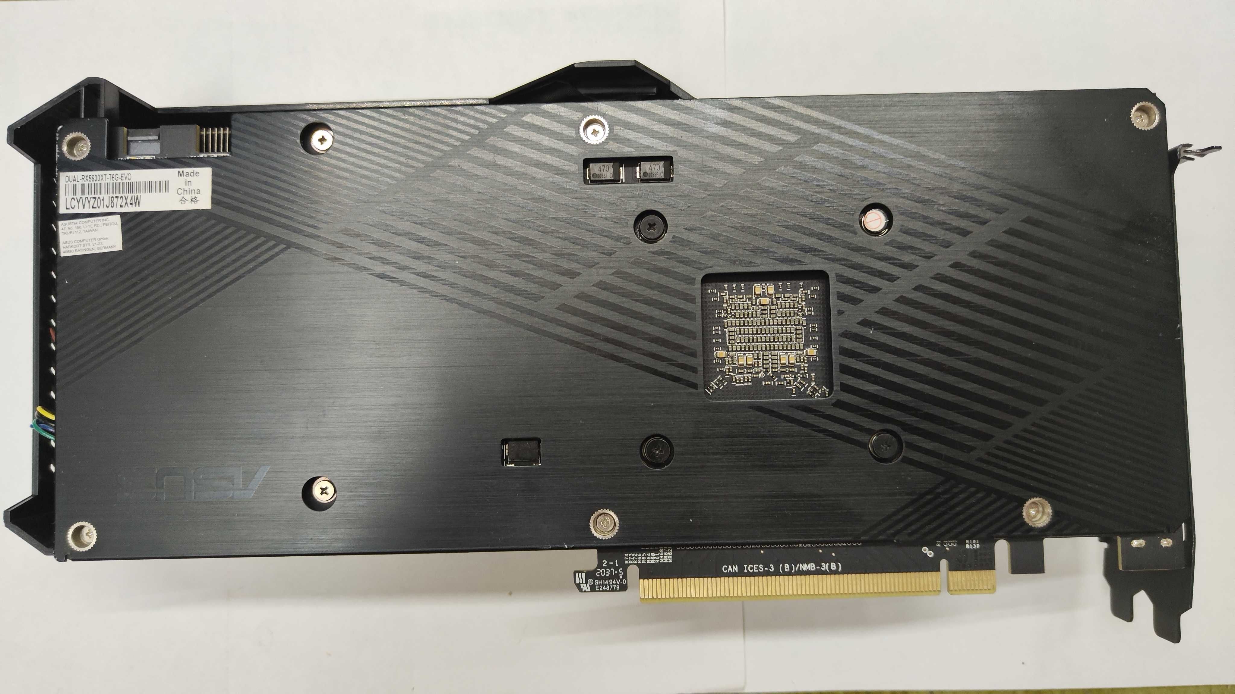 Видеокарта ASUS RX 5600 XT EVO Dual OC 6GB 192bit