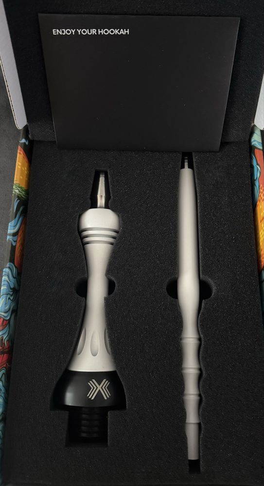 Narghilea Alpha Hookah Model X Snow White