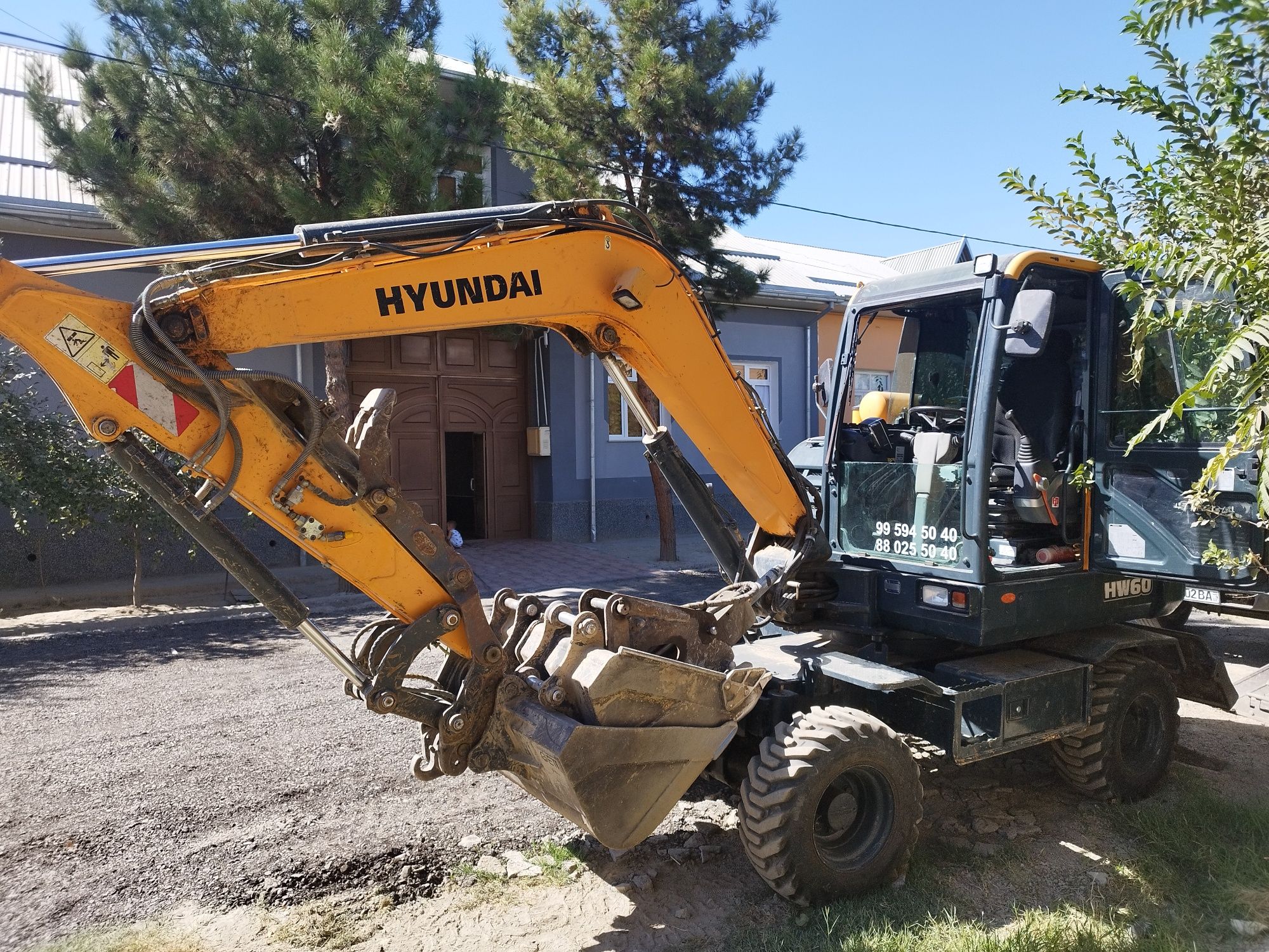 Hyundai Ekskovator HW60 2017 йил. экскаватор HW60