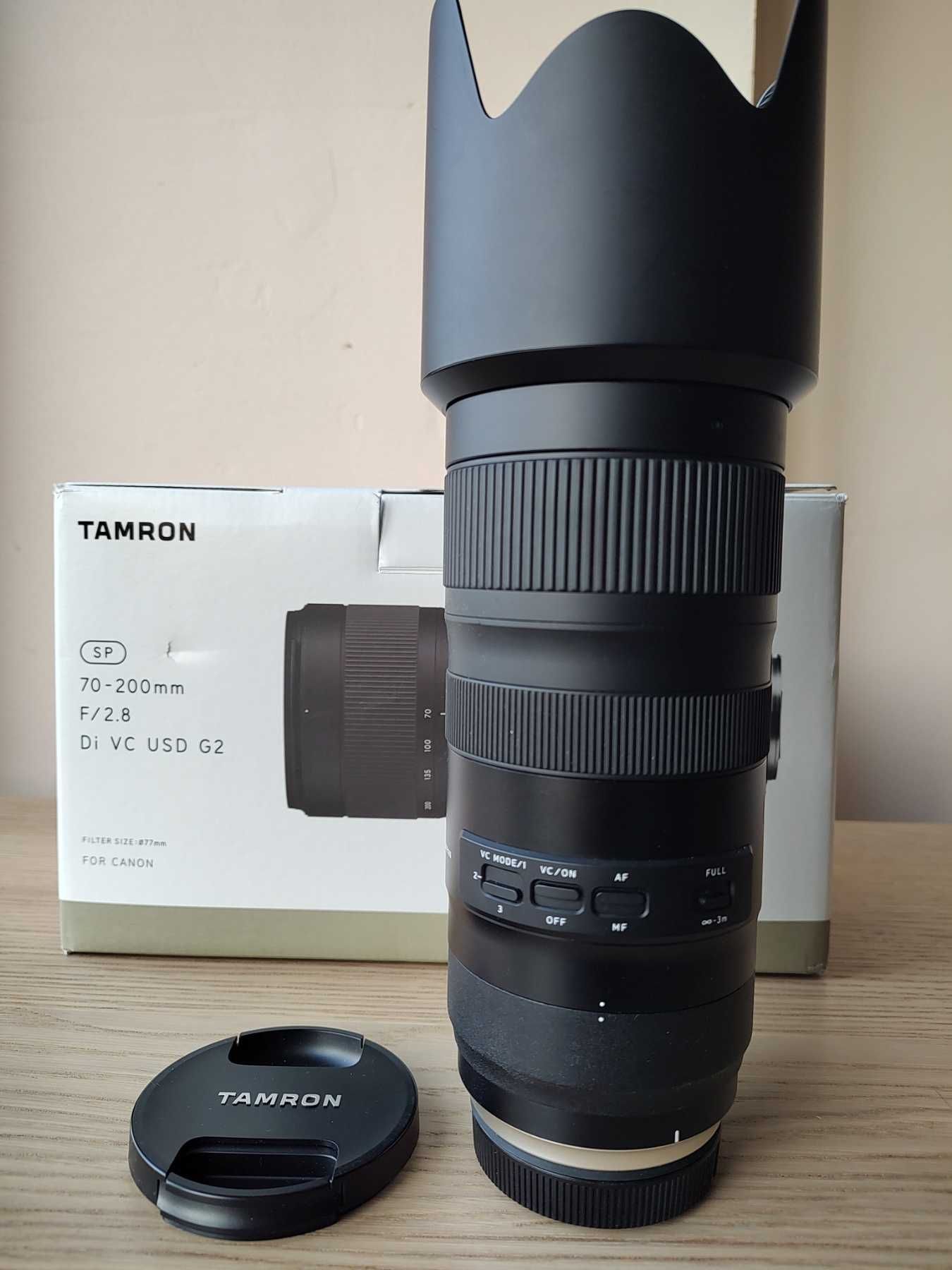 Tamron SP 70-200mm f/2.8 Di VC USD G2 за CANON