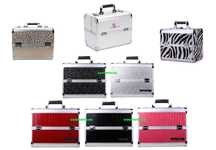 Geanta Make Up |Beauty Case cu cristale | Geanta Cosmetica-MEDIE