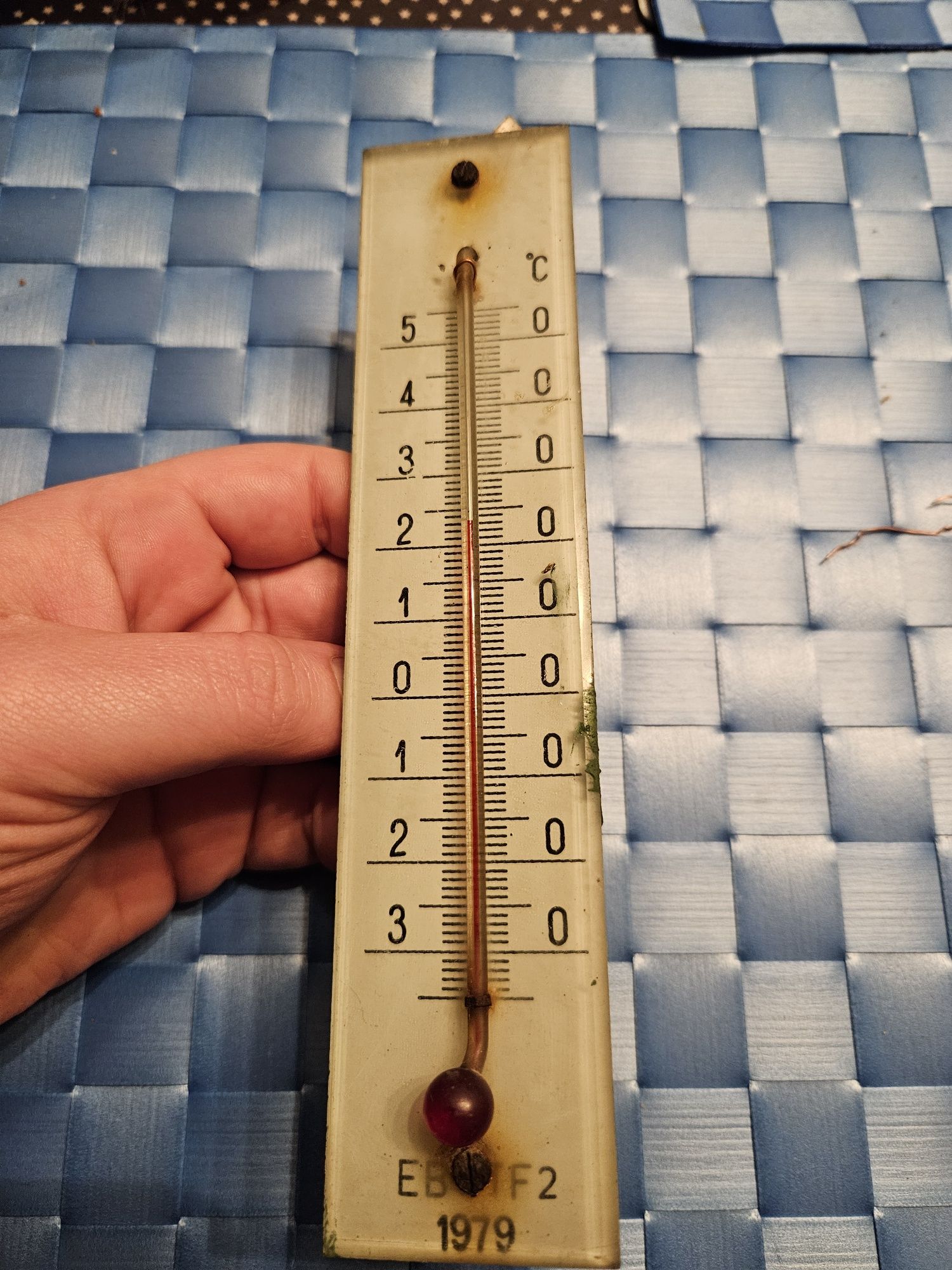 Termometru vechi 1979