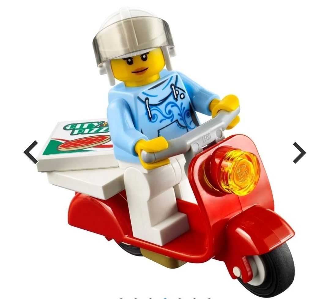 LEGO City Great Vehicles - Furgoneta/masina de pizza 60150