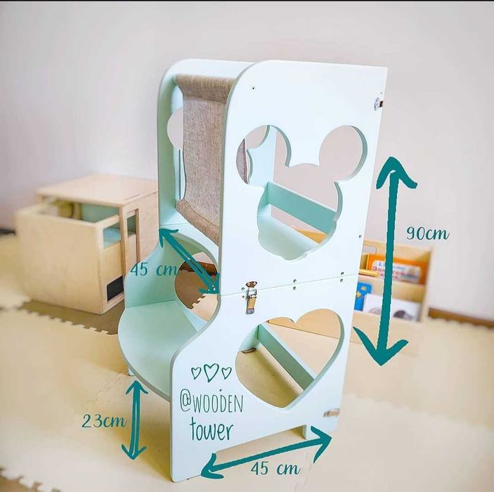 Башня монтессори,  башня помощник