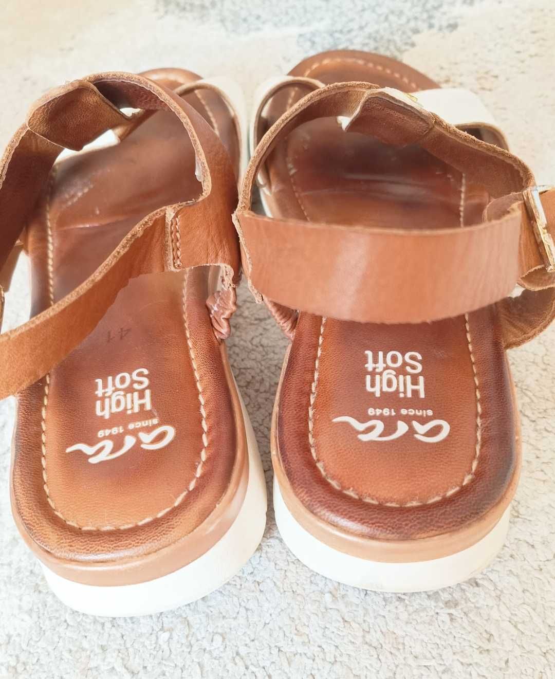 Sandale dama piele Ara, Nr 41, branț 24-25 cm