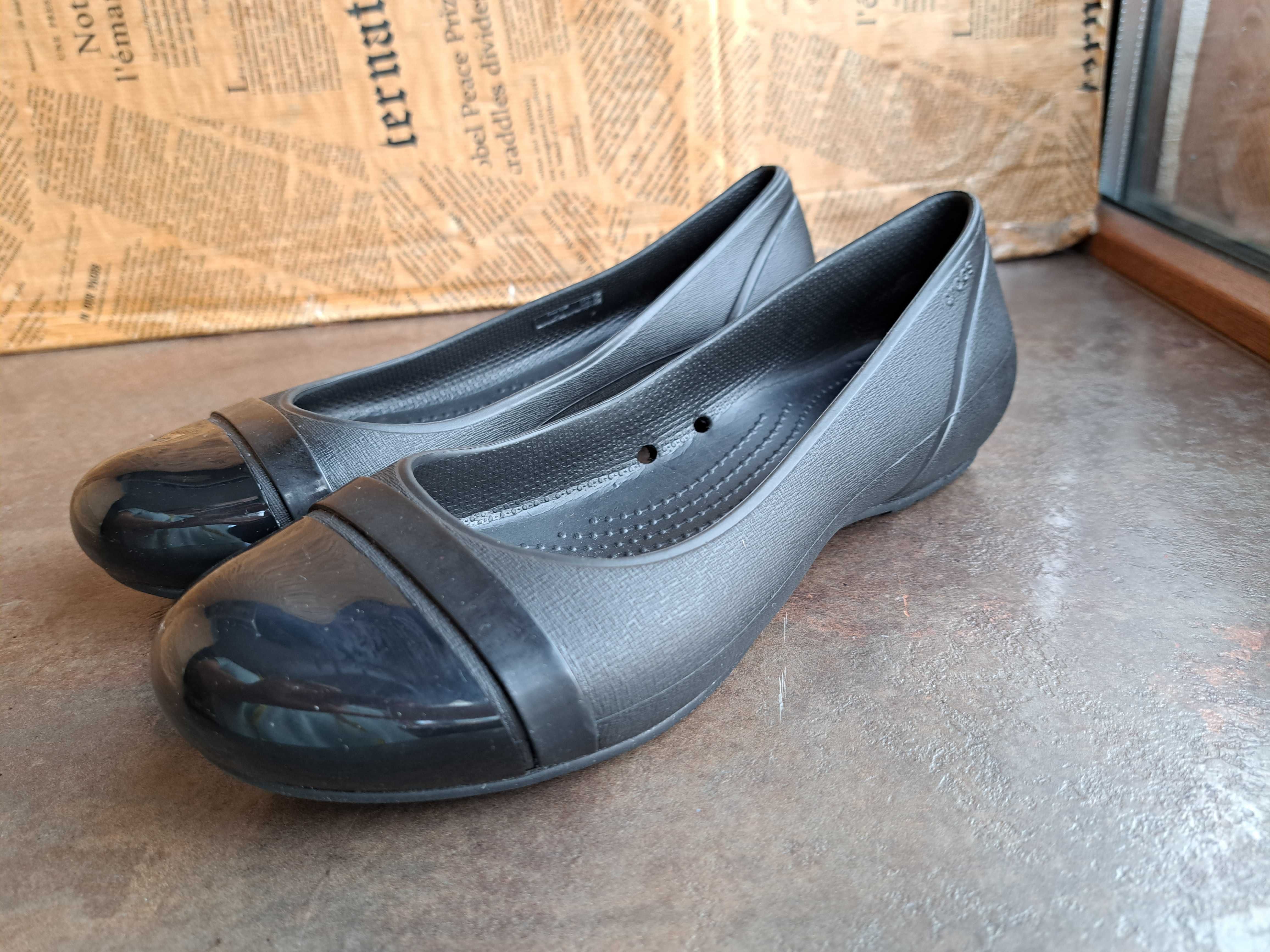 дамски сандали,,летни обувки,гумени балерини,Crocs,за момиче,37