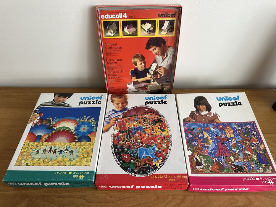 Колекционерски пъзели Уницеф/Unicef