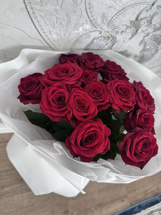 цветы 15 штук свежие