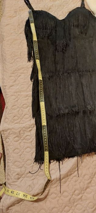 Рокля с ресни M/L