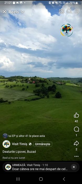 Teren intravilan Buzad ,50km Timișoara