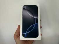 Iphone 16 Pro, 128 gb, Black Titanium, nou la cutie