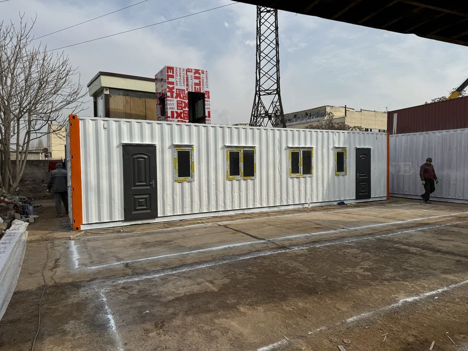 Konteynir uylar tayyor holatda контейнер домик