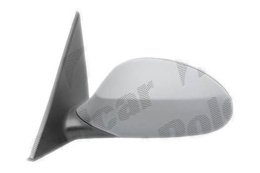 Oglinda exterioara Bmw Seria 1 (E81/E82/E87/E88), 09.2004-10.2013, partea Dreapta, culoare sticla crom, sticla asferica, carcasa grunduita, cu incalzire, ajustare electrica, 51167125558; 51167157166; 51167
