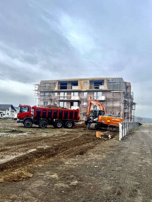 Transport Nisip Piatra Sort Concasat Pamant Negru Demolări