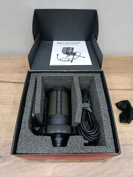 Микрофон Fifine A6V AmpliGame — идеален для стримов игр и записи звука