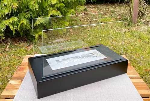 Semineu / Arzator HOME,sticla, de Masa,Bioetanol,36 cm x 18 cm x 22 cm