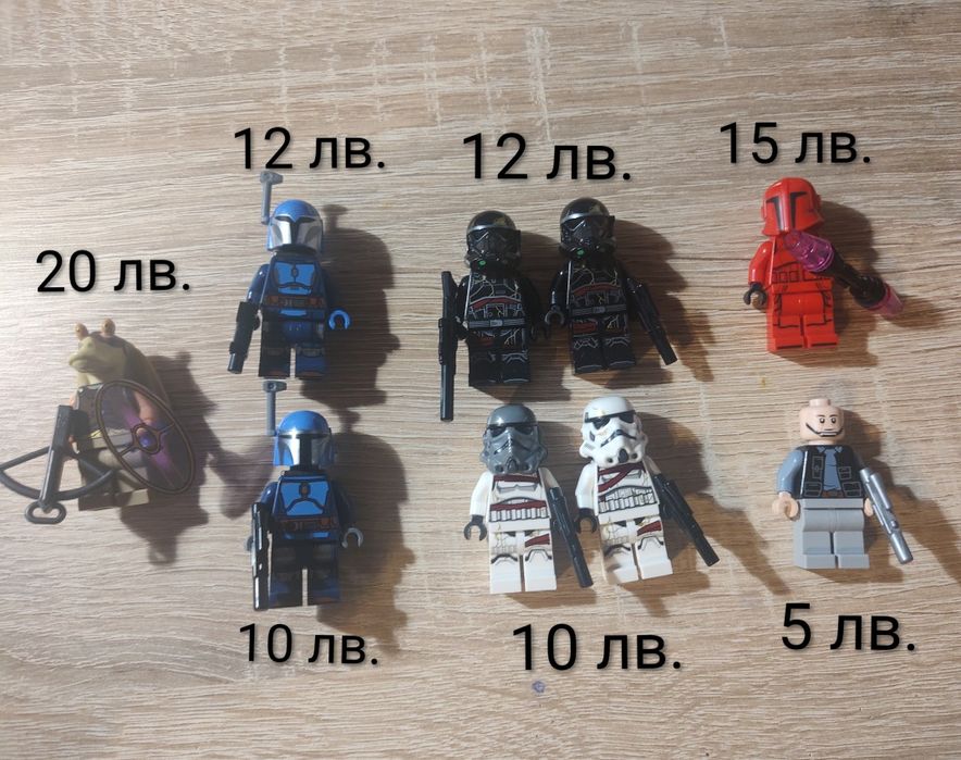 Оригинални Lego Star Wars човечета