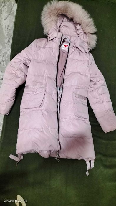 пуховик для девочки