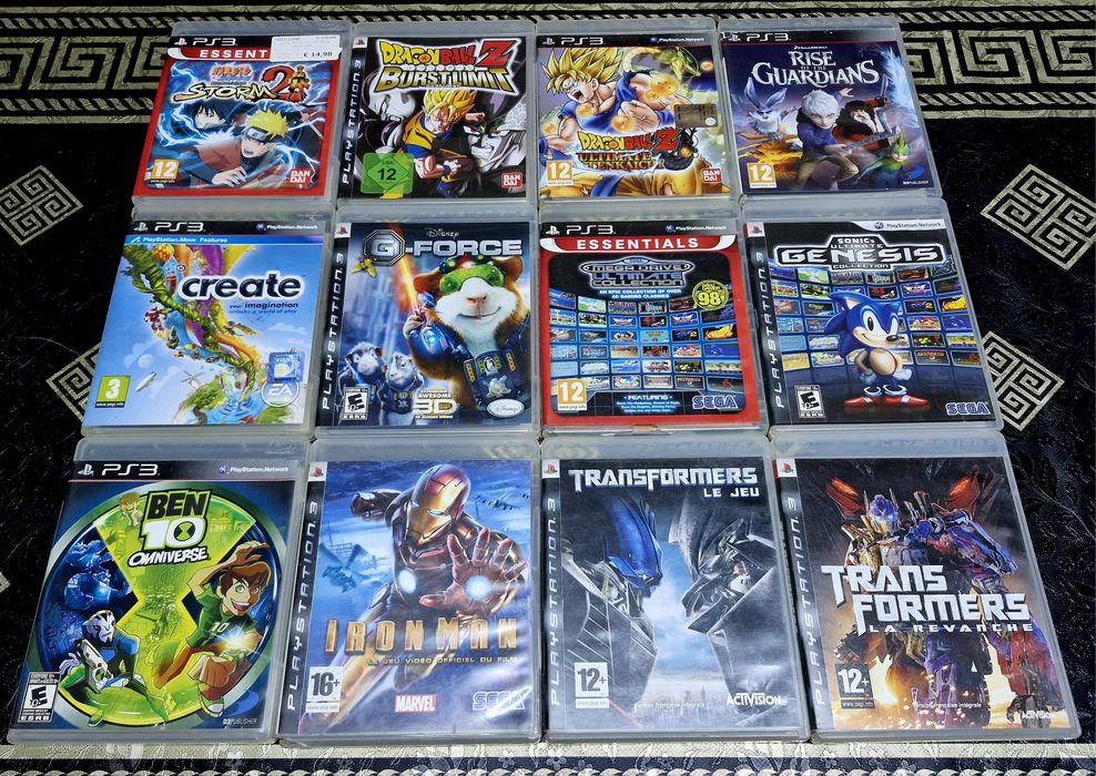 Lego/Transformers/Sonic/Ben10/Toy Story/Naruto/Dragon b/Iron M PS 3