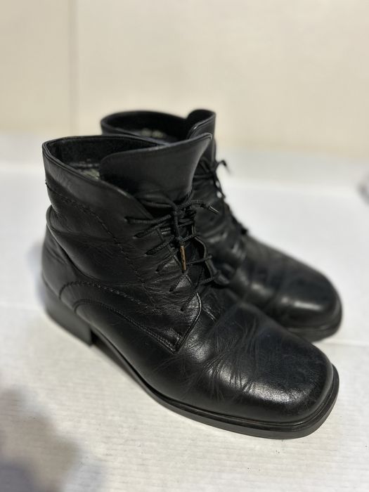 Обувь женская Финляндия 37-39 натуральная кожа натуральный мех