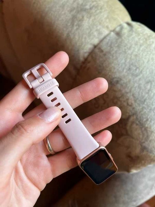 Bratara fitness Huawei Band 8, Android/iOS, silicon, Sakura Pink