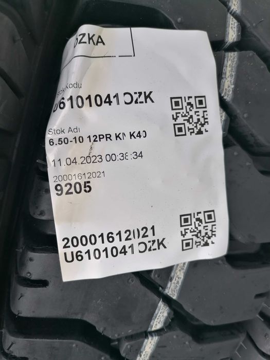 Anvelopa industriala Ozka  6.50-10, 12 Pliuri