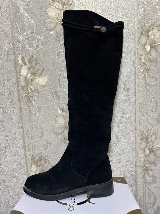 Зимние сапоги, натуральные