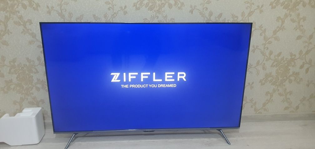 Новинка Телевизор ZIFFLER 55U850 smart 4k ANDROID 10