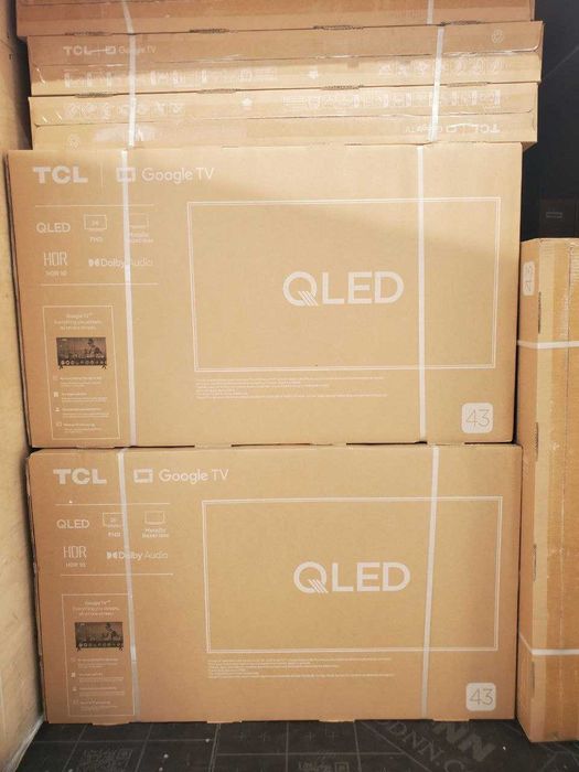 Телевизор TCL 43 QLED 4К Smart Google TV 2025 NEW доставка бесплатно