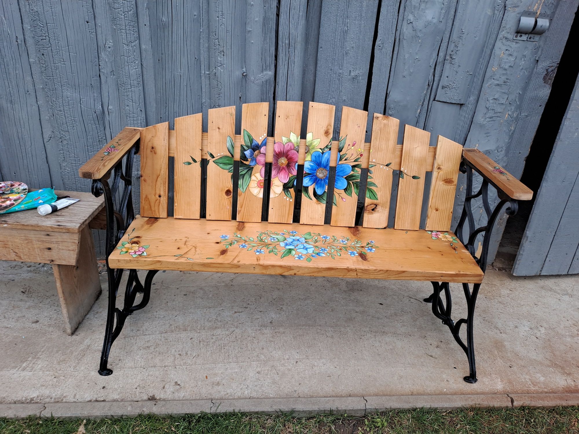 Băncuță hand made