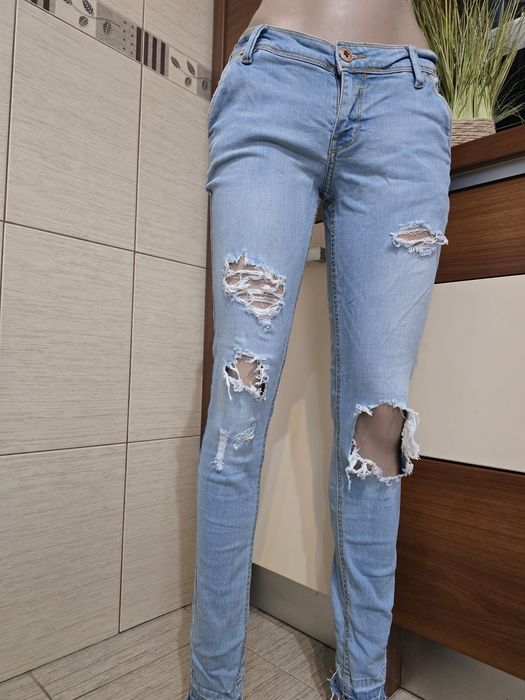 Pantaloni blugi dama skinny Terranova