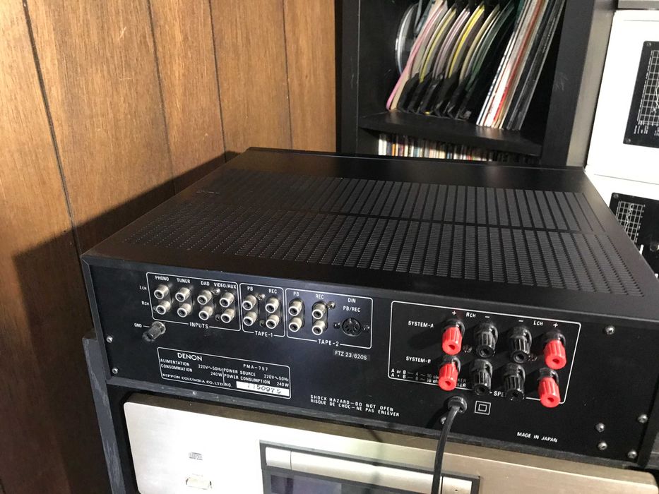 Denon PMA-757 negru amplificator