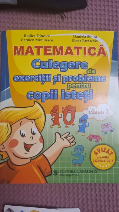 Culegere exerciții și probleme Matematica clasa I
