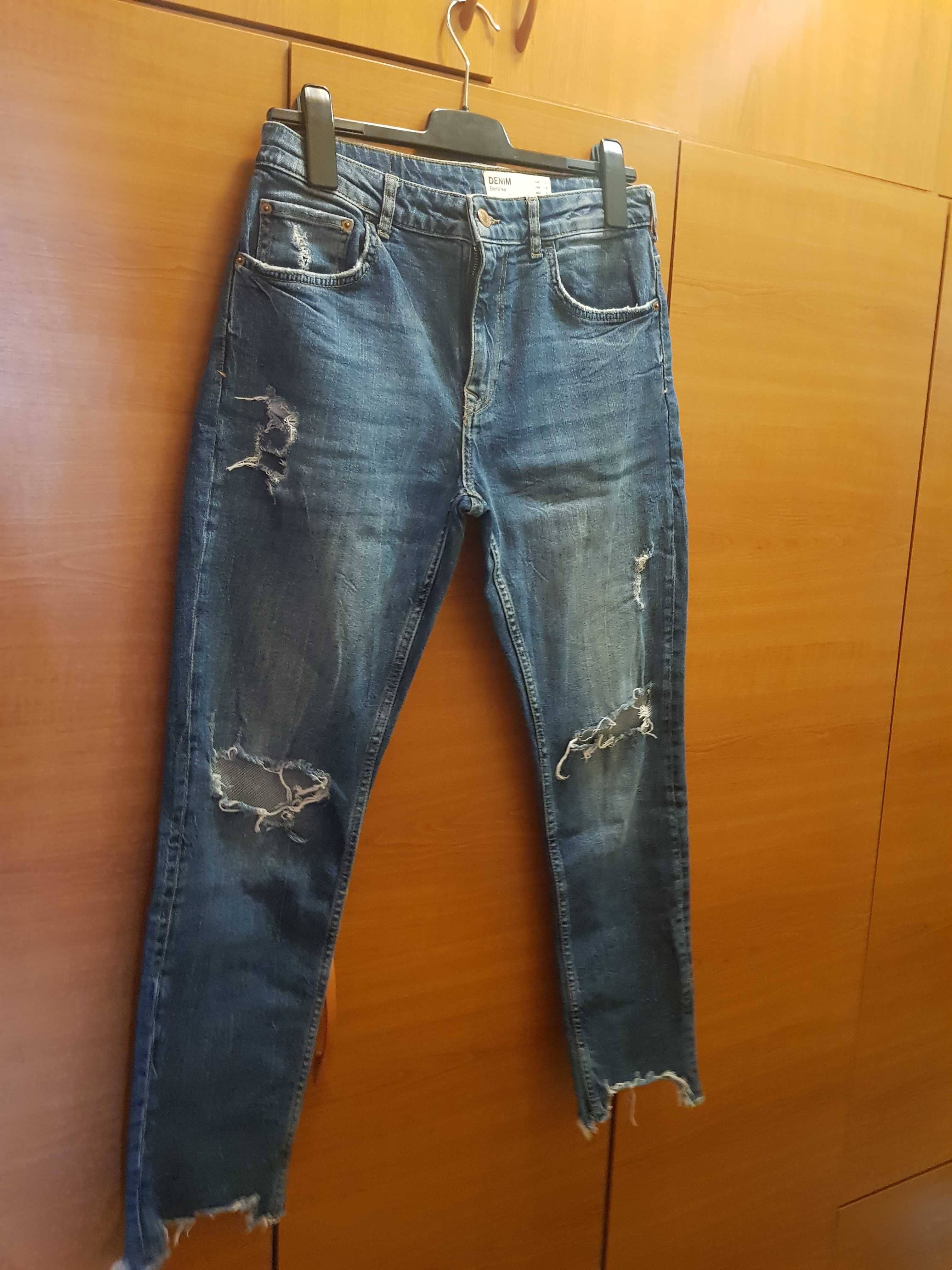 jeans bărbătești Bershka skinny fit, 40